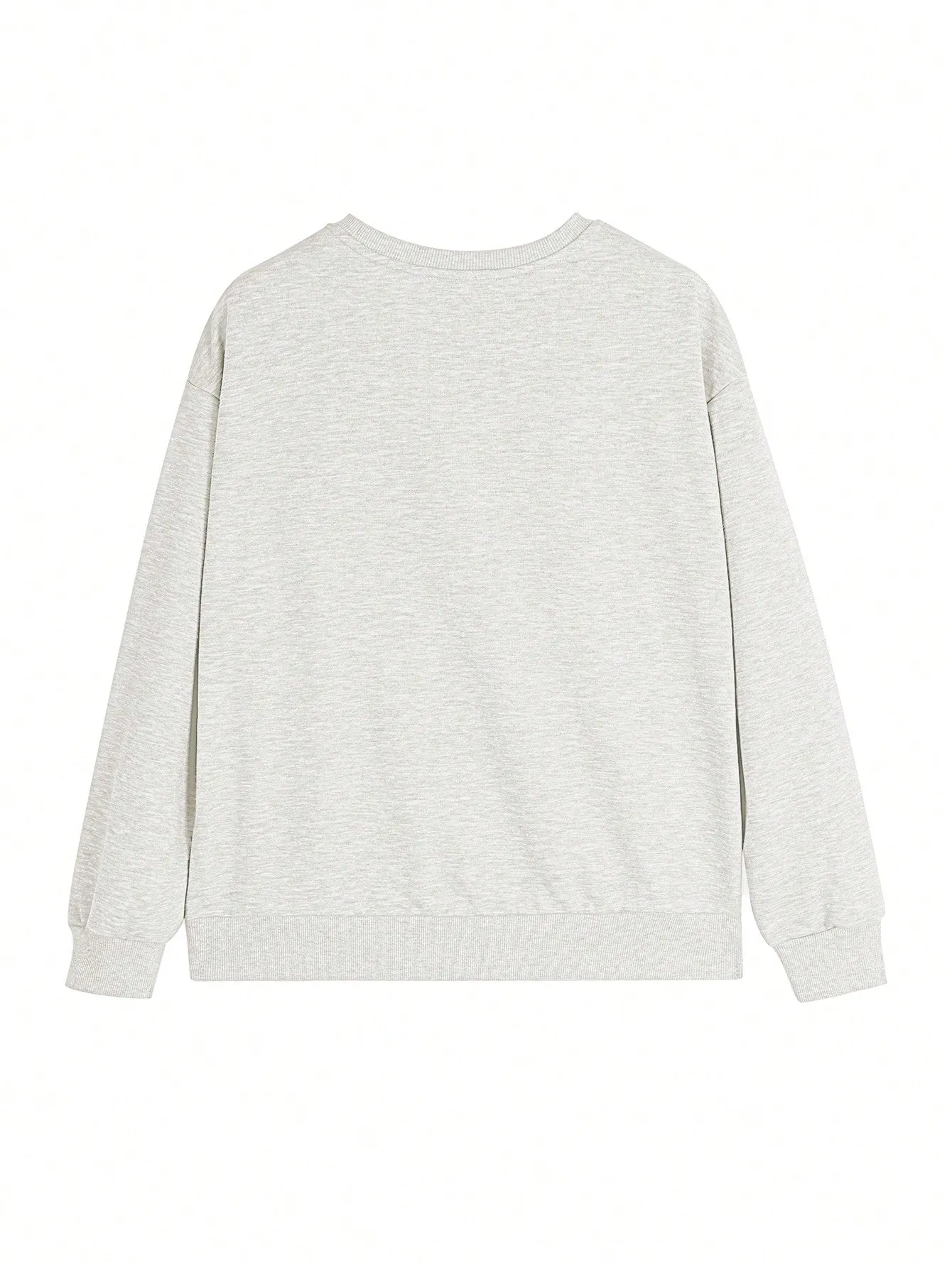 2025 Autumn/Winter New Casual School Style Cute Sweet Versatile Women Round Neck Sweatshirt,Long Sleeve Tops