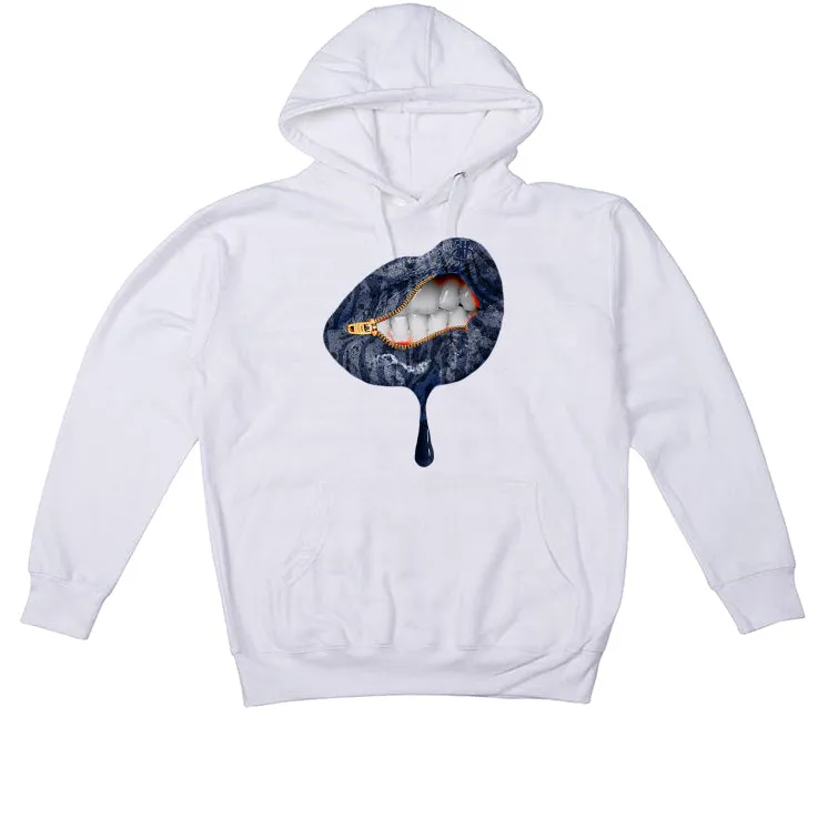 Air Jordan 13 Retro French Blue - White T-Shirt (LIPS UNSEALED)