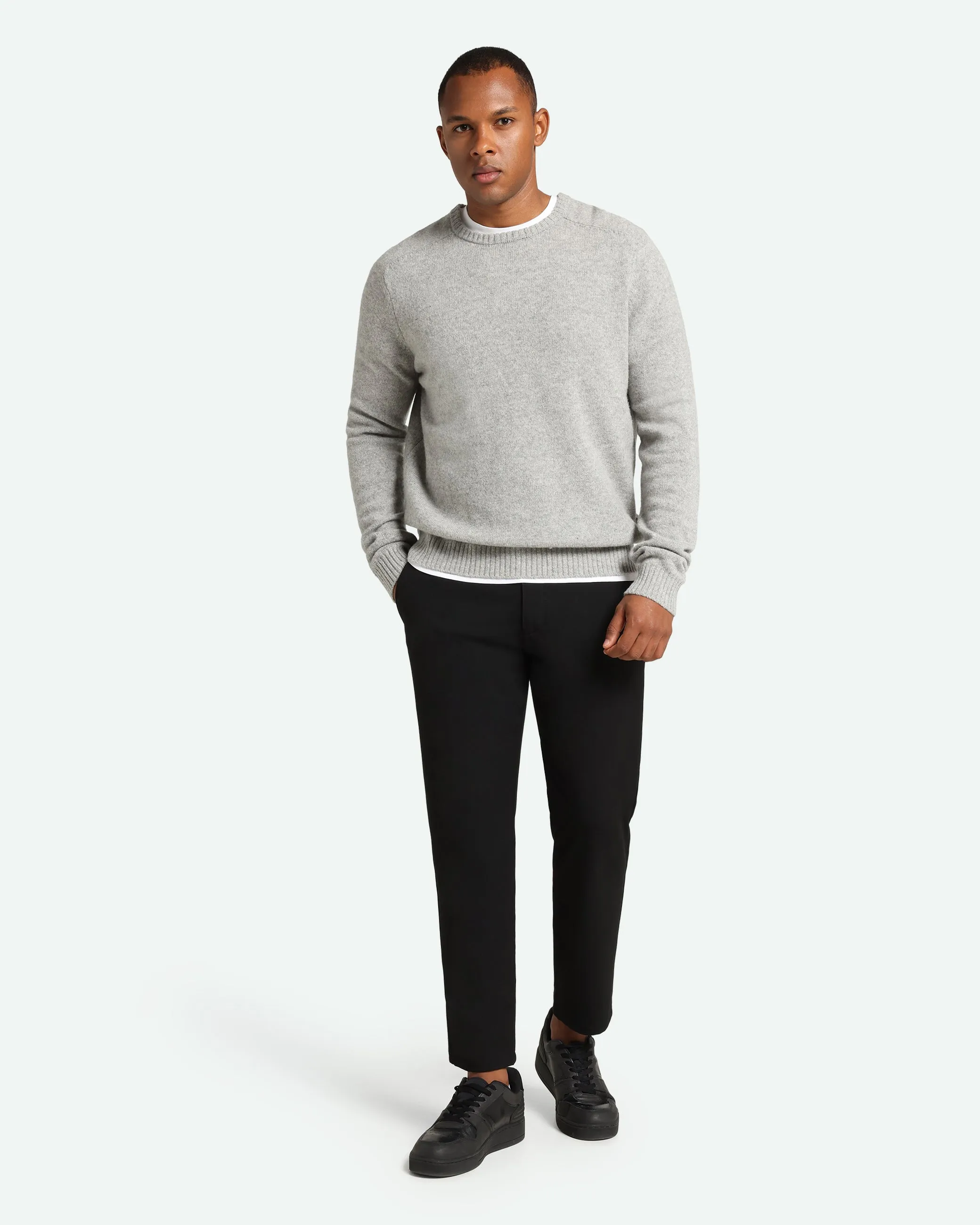 Alfredo 3912 - Light Grey Melange