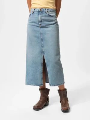Anna Denim Skirt (Desert) - Nudie Jeans