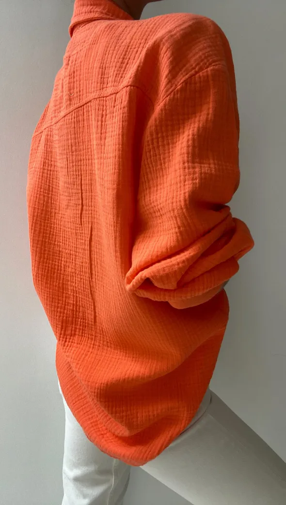 ANTONETA SHIRT - TANGERINE