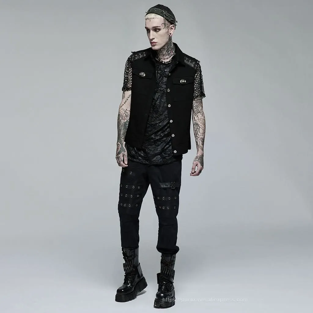 Axel Button-up Sleeveless Shirt
