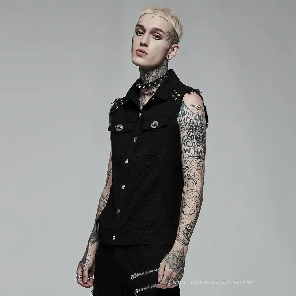 Axel Button-up Sleeveless Shirt