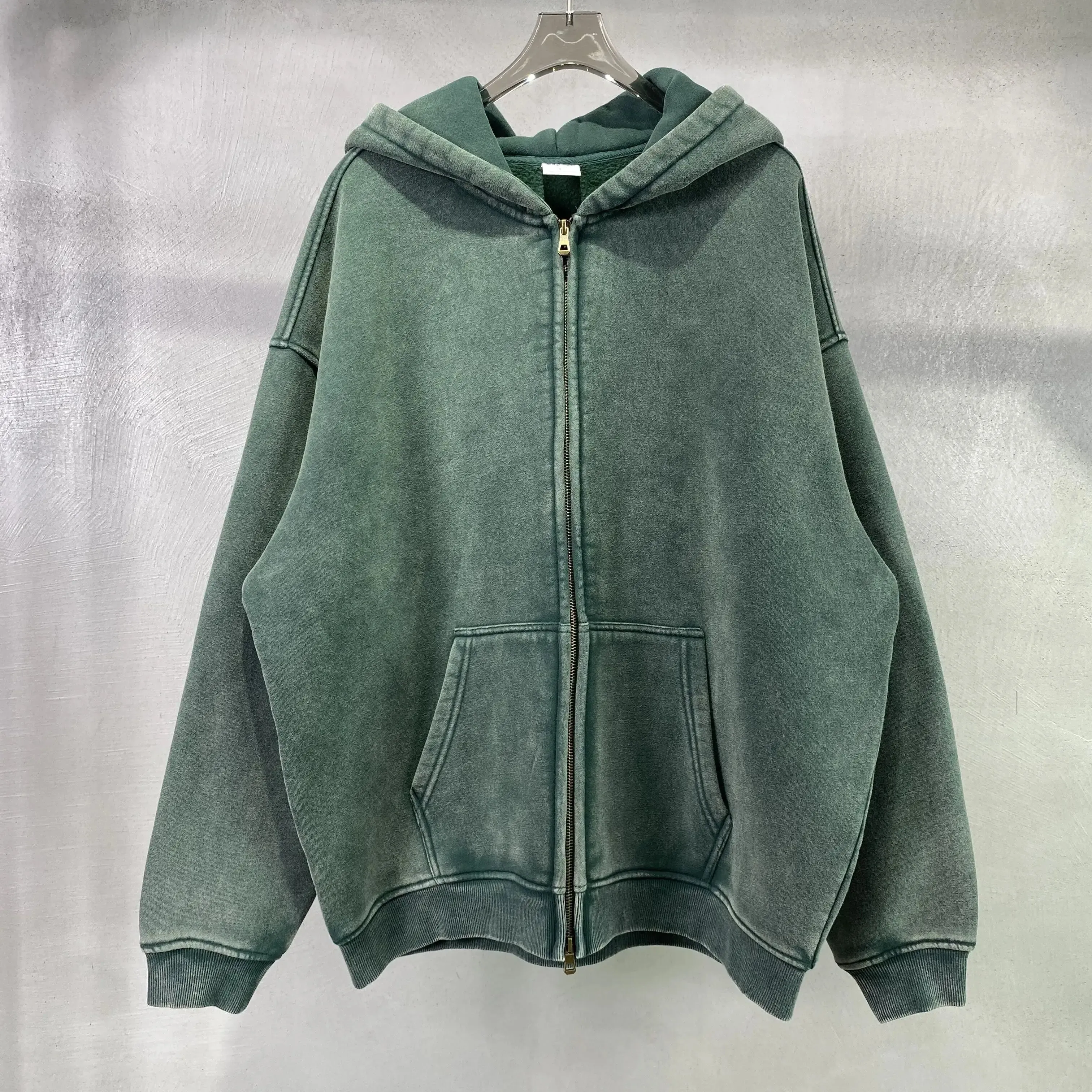 Batik Fleece Zippered Hoodies
