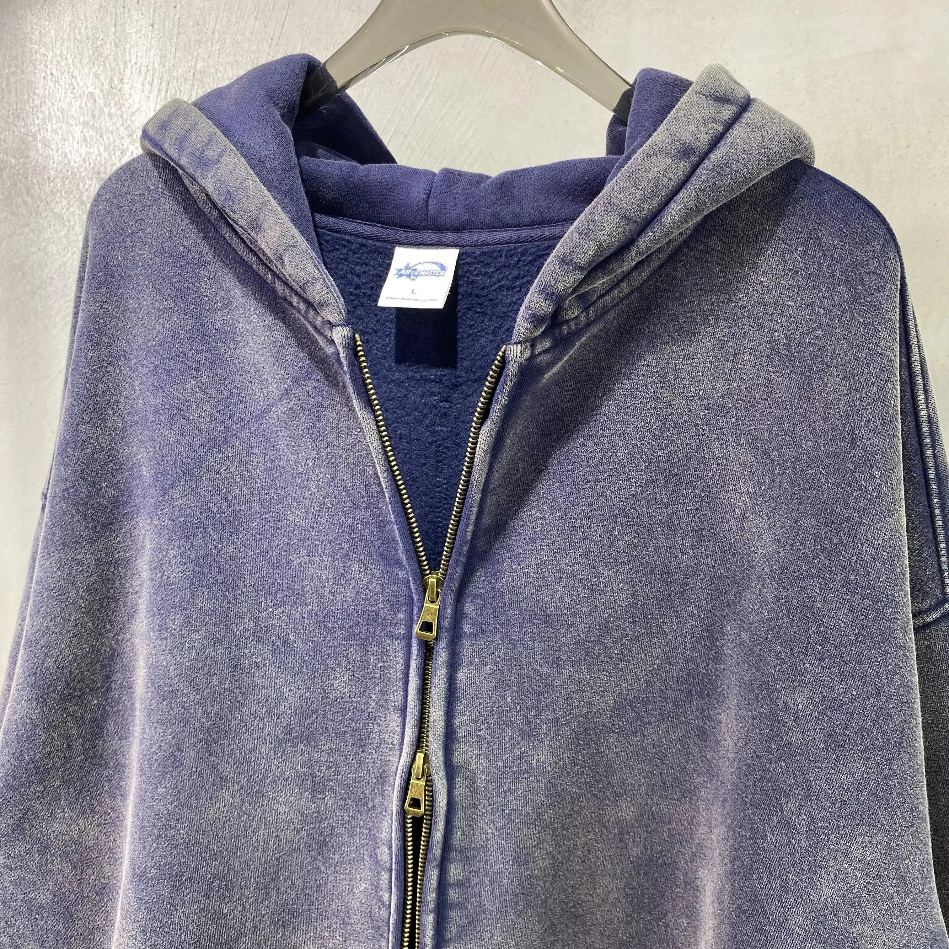 Batik Fleece Zippered Hoodies