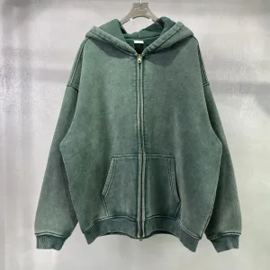 Batik Fleece Zippered Hoodies