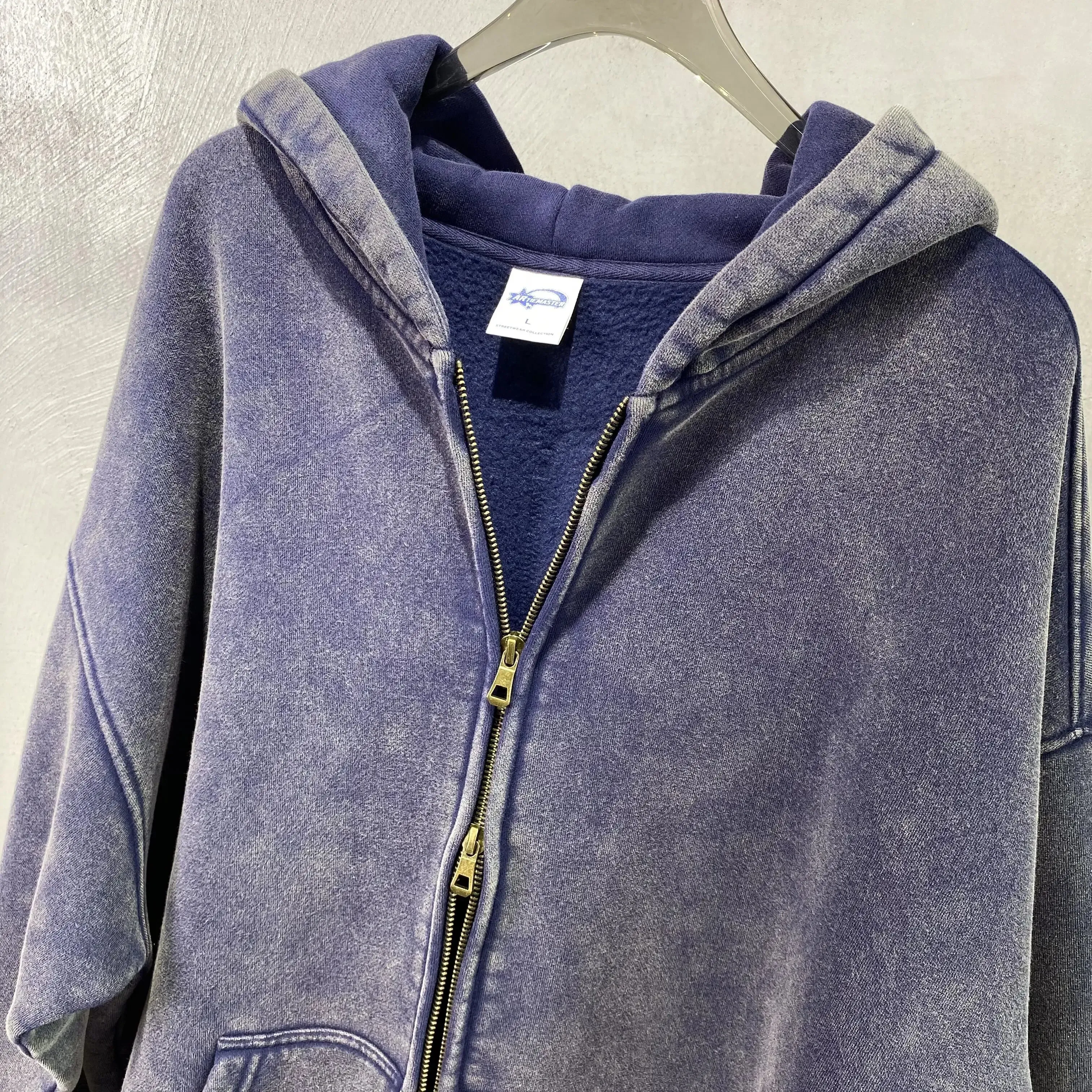 Batik Fleece Zippered Hoodies