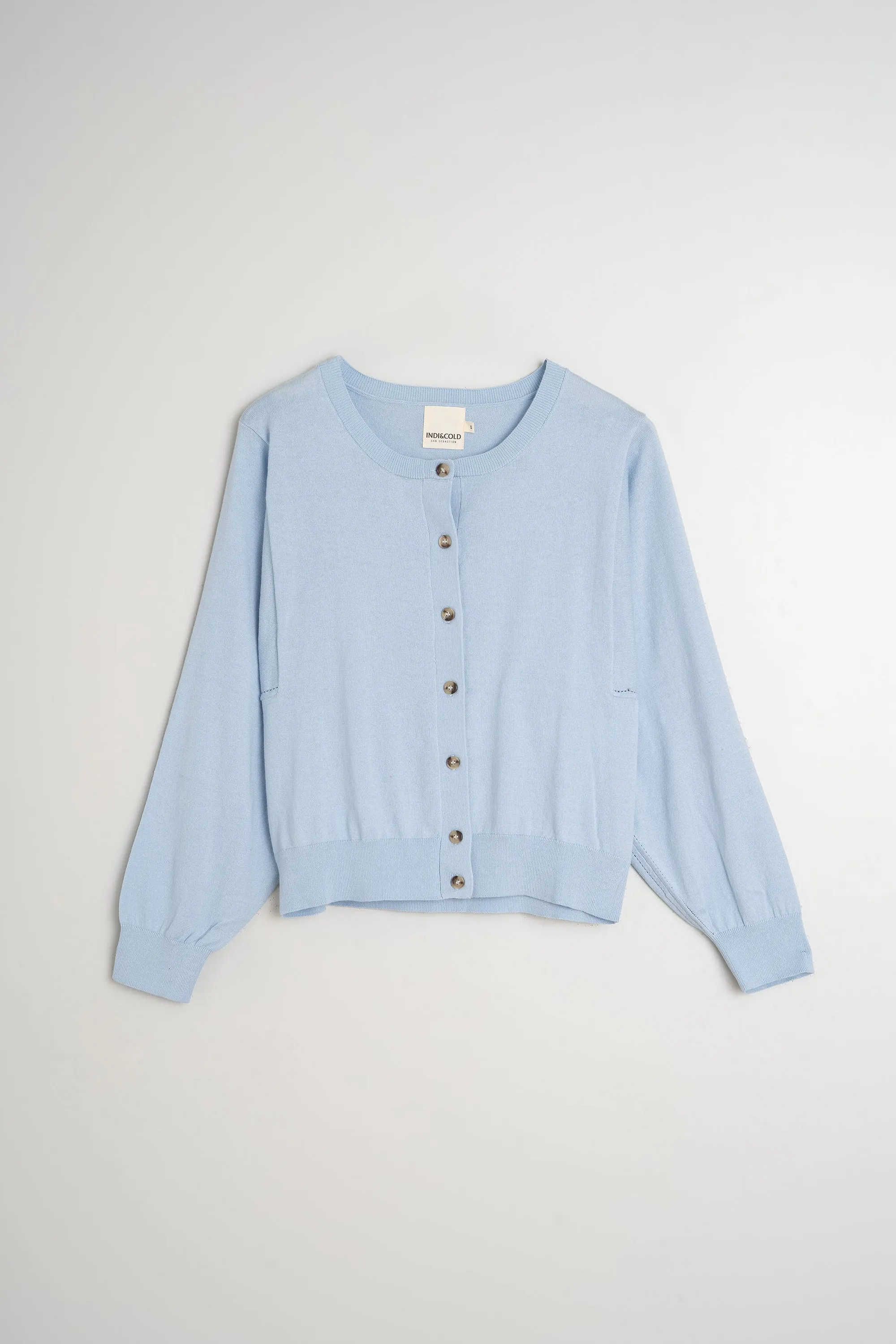 BATWING SLEEVE KNIT JACKET