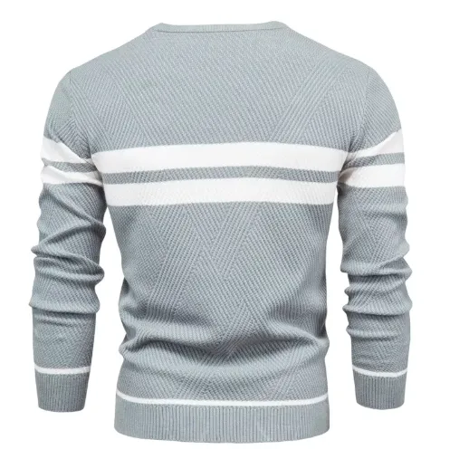 Benedict | Striped Crewneck Sweater