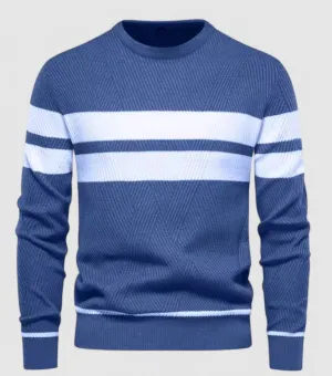 Benedict | Striped Crewneck Sweater