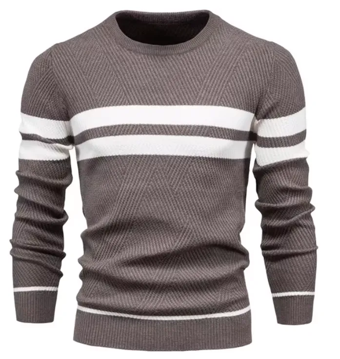 Benedict | Striped Crewneck Sweater