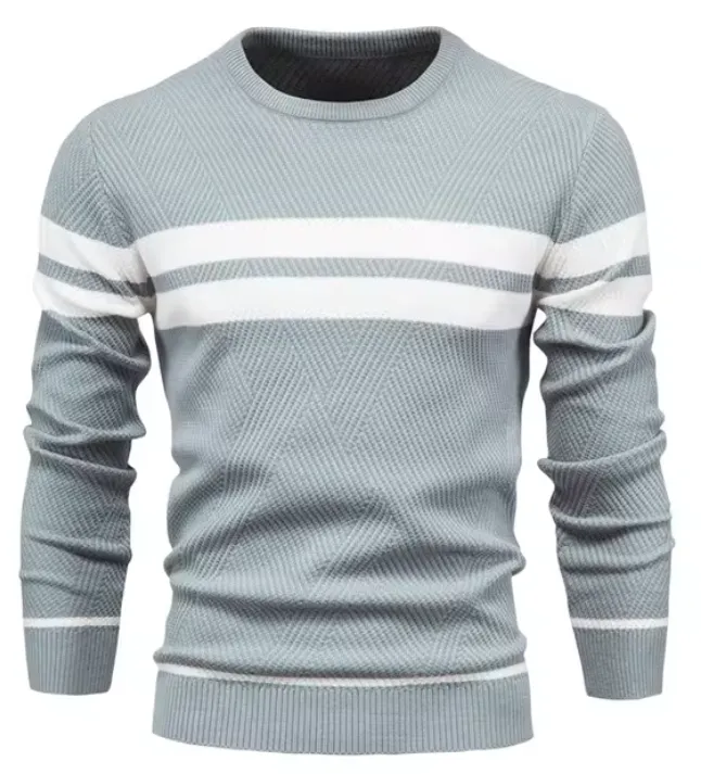 Benedict | Striped Crewneck Sweater