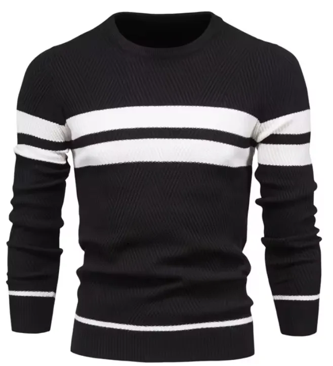 Benedict | Striped Crewneck Sweater