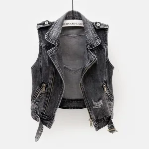 Bernard | Denim Vest for Women