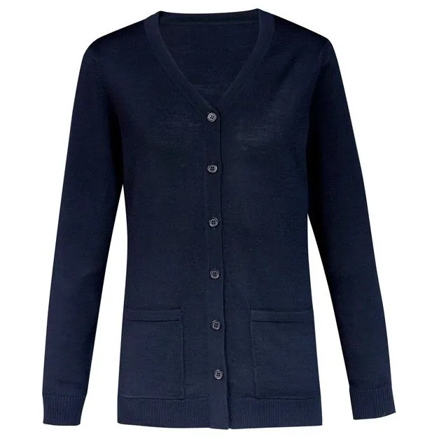 Biz Care Womens Button Front Cardigan - (CK045LC)