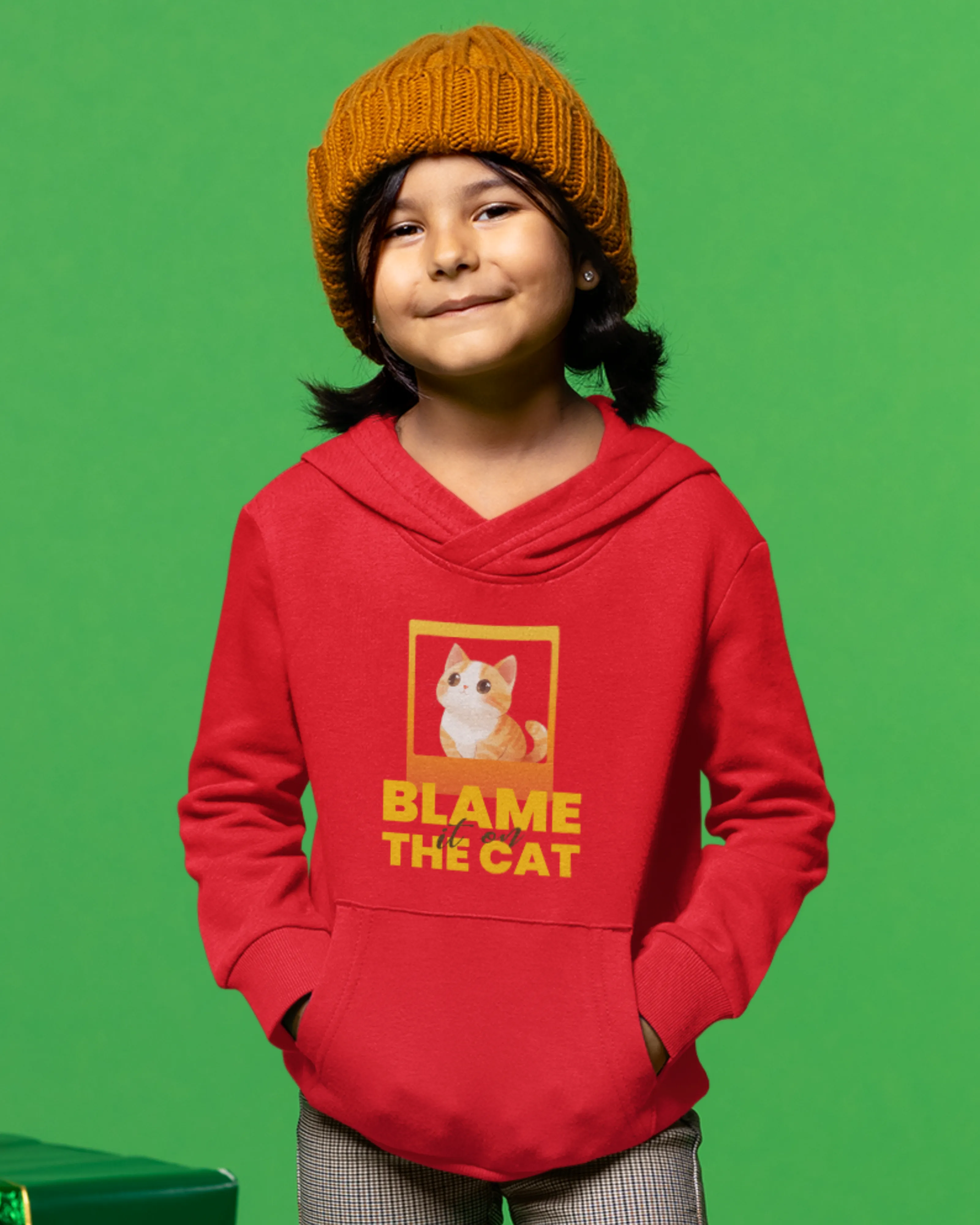 Blame the Cat - Kids Unisex Hoodie