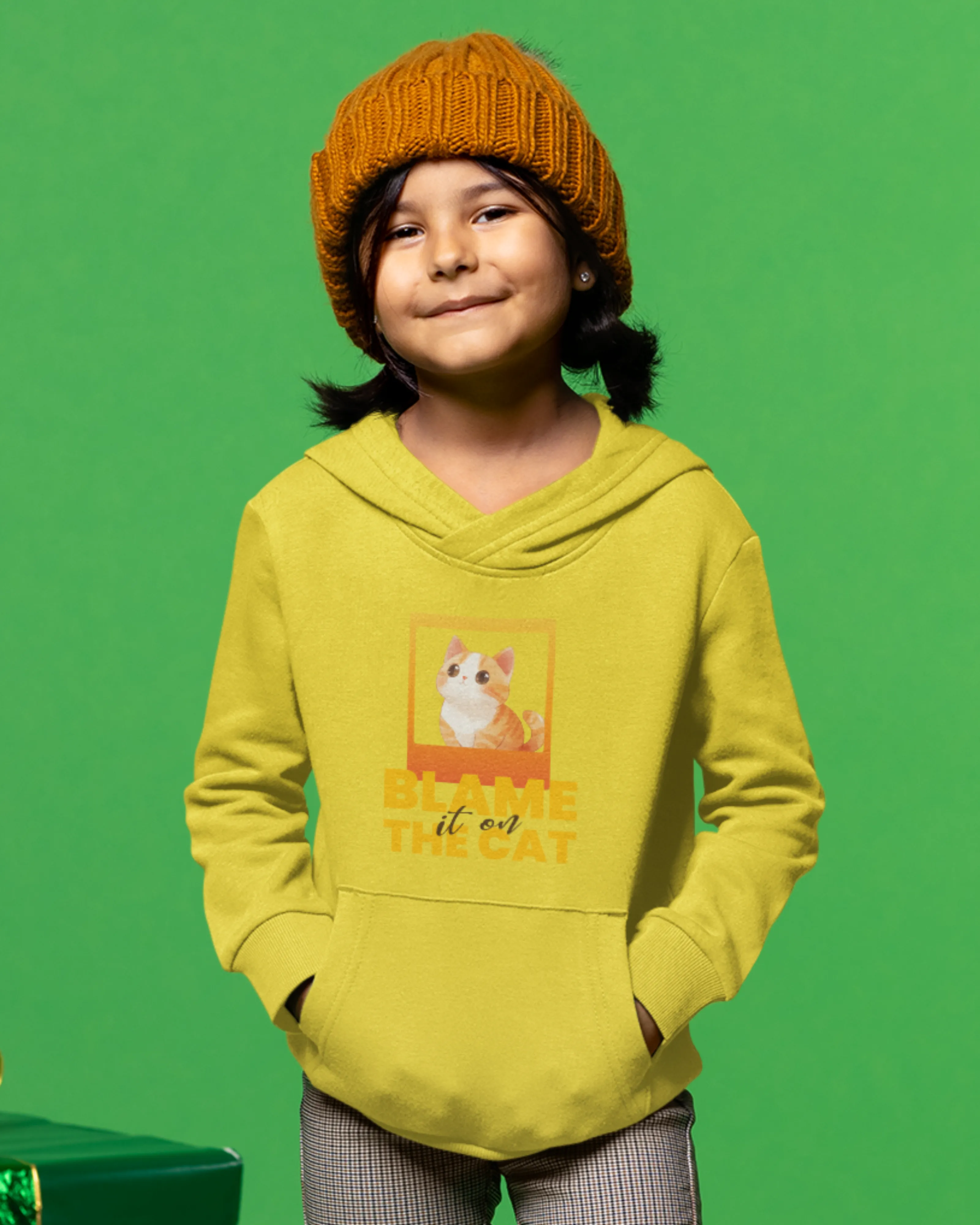 Blame the Cat - Kids Unisex Hoodie