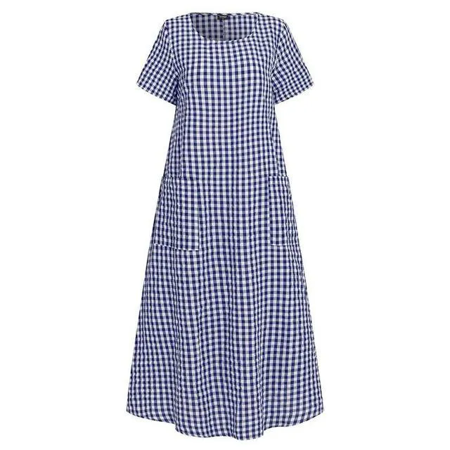 Boca - Bohemian Casual Pockets Maxi Dress