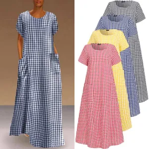 Boca - Bohemian Casual Pockets Maxi Dress