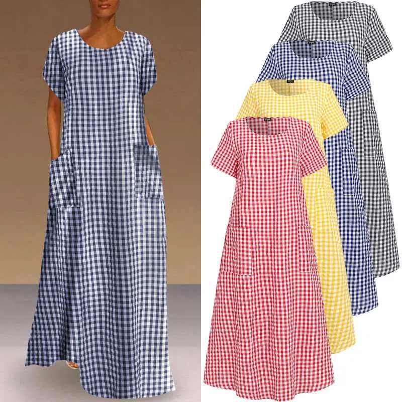 Boca - Bohemian Casual Pockets Maxi Dress