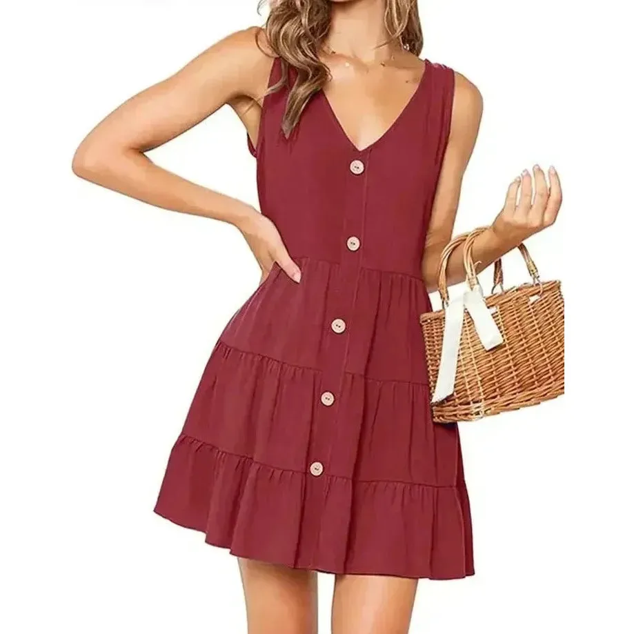 Boho Short  Dress