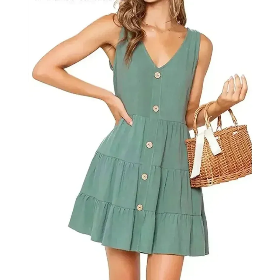 Boho Short  Dress