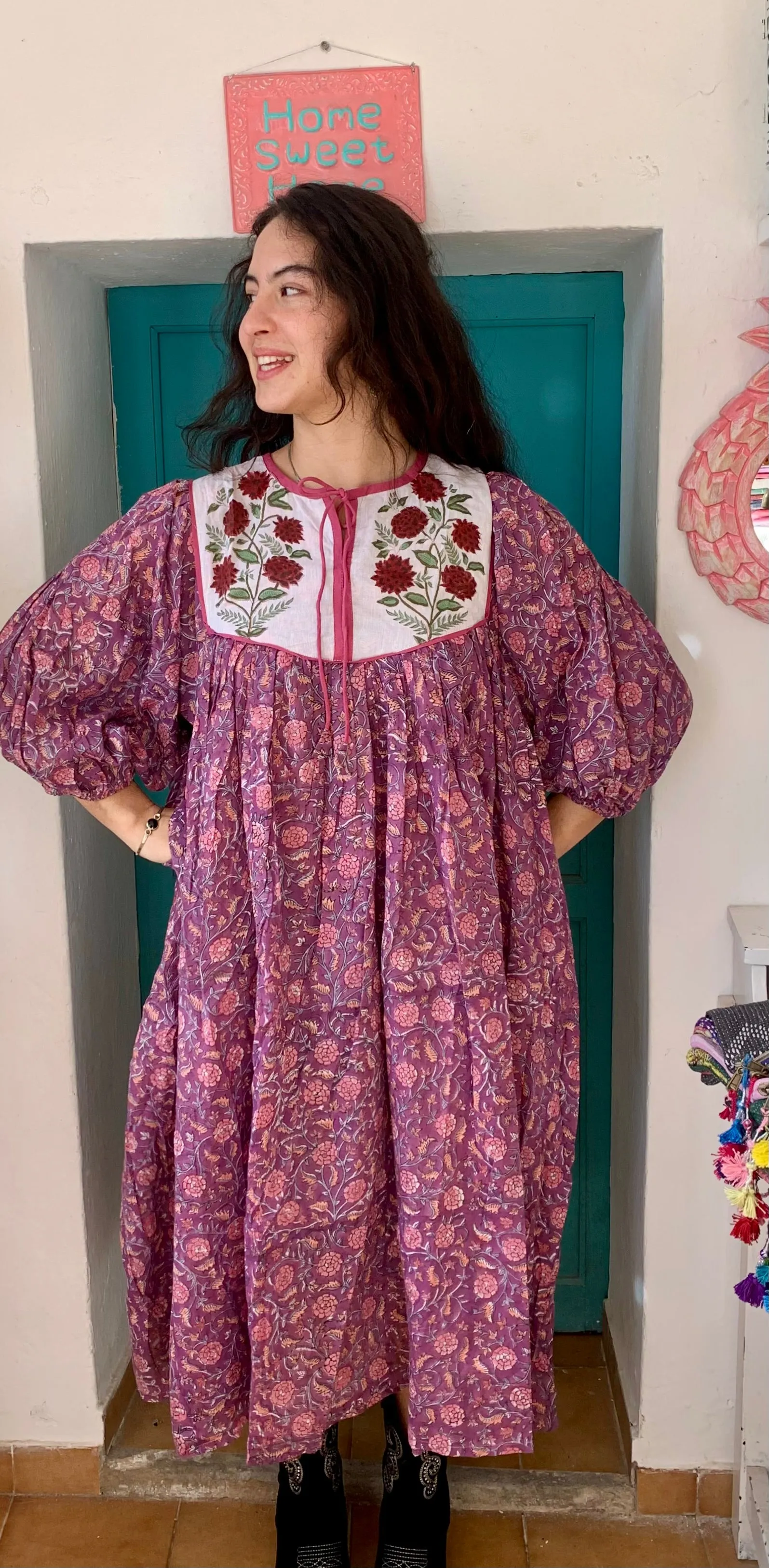 Boho vintage dress   Ibiza -  India