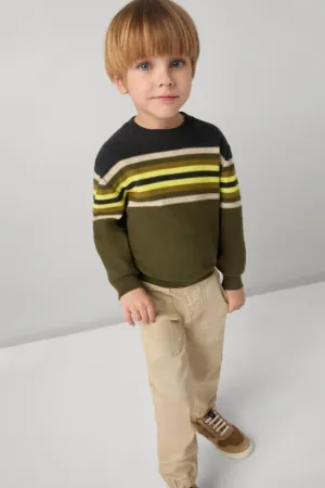 boys twill jogger pant