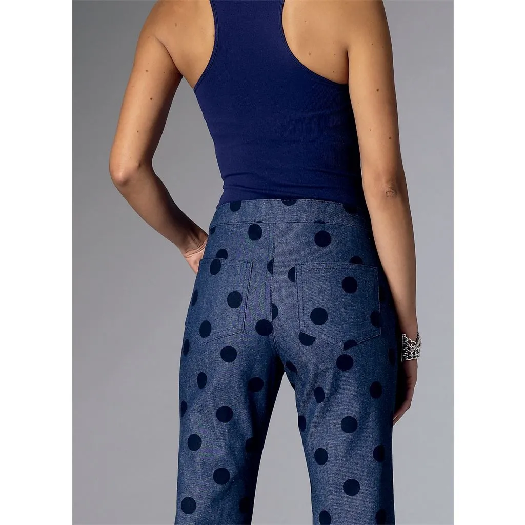 Butterick Pattern B6327 Misses' Tapered Pants