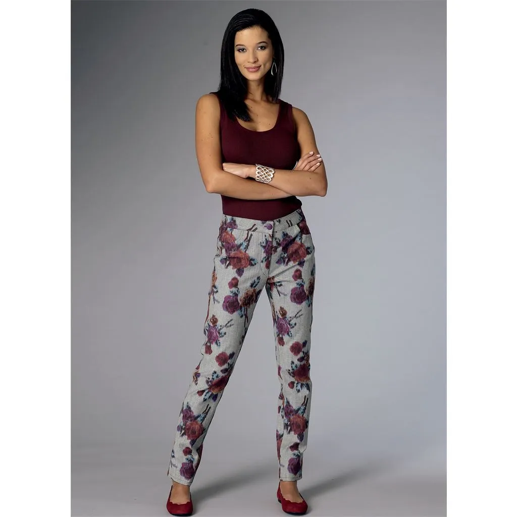 Butterick Pattern B6327 Misses' Tapered Pants