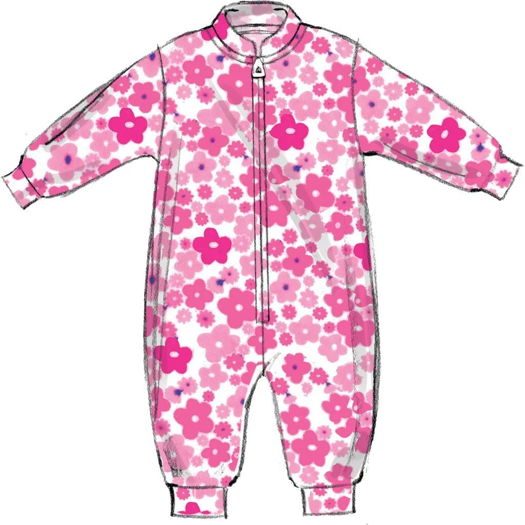 Butterick Pattern B6372 Infants' Cape, Vest, Buntings and Pull-On Pants
