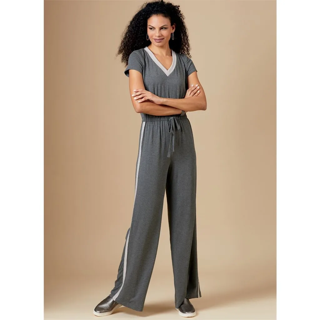 Butterick Pattern B6600 Misses' Jacket, Top, Dress, Jumpsuit and Pants