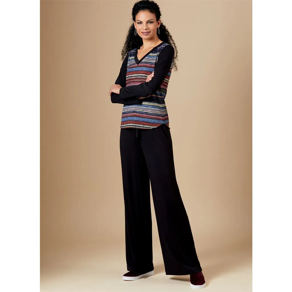 Butterick Pattern B6600 Misses' Jacket, Top, Dress, Jumpsuit and Pants