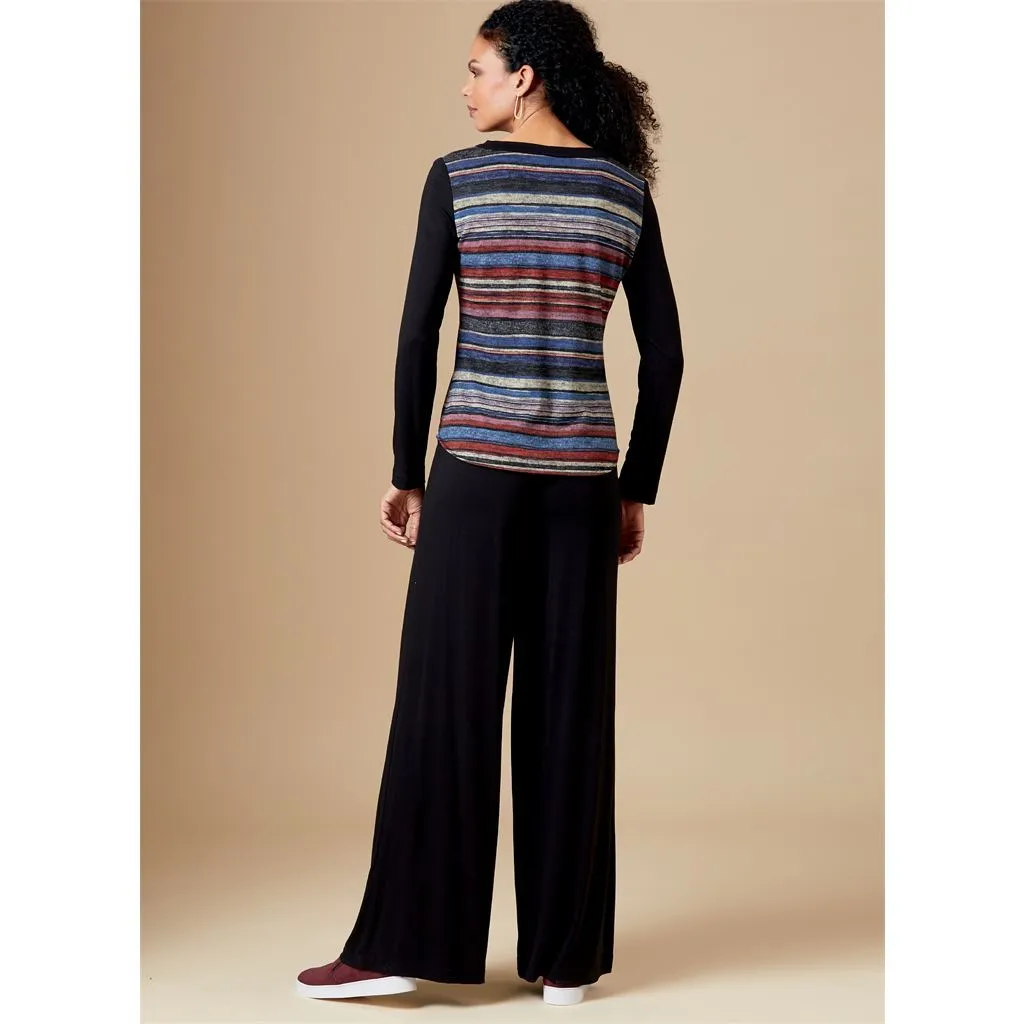 Butterick Pattern B6600 Misses' Jacket, Top, Dress, Jumpsuit and Pants