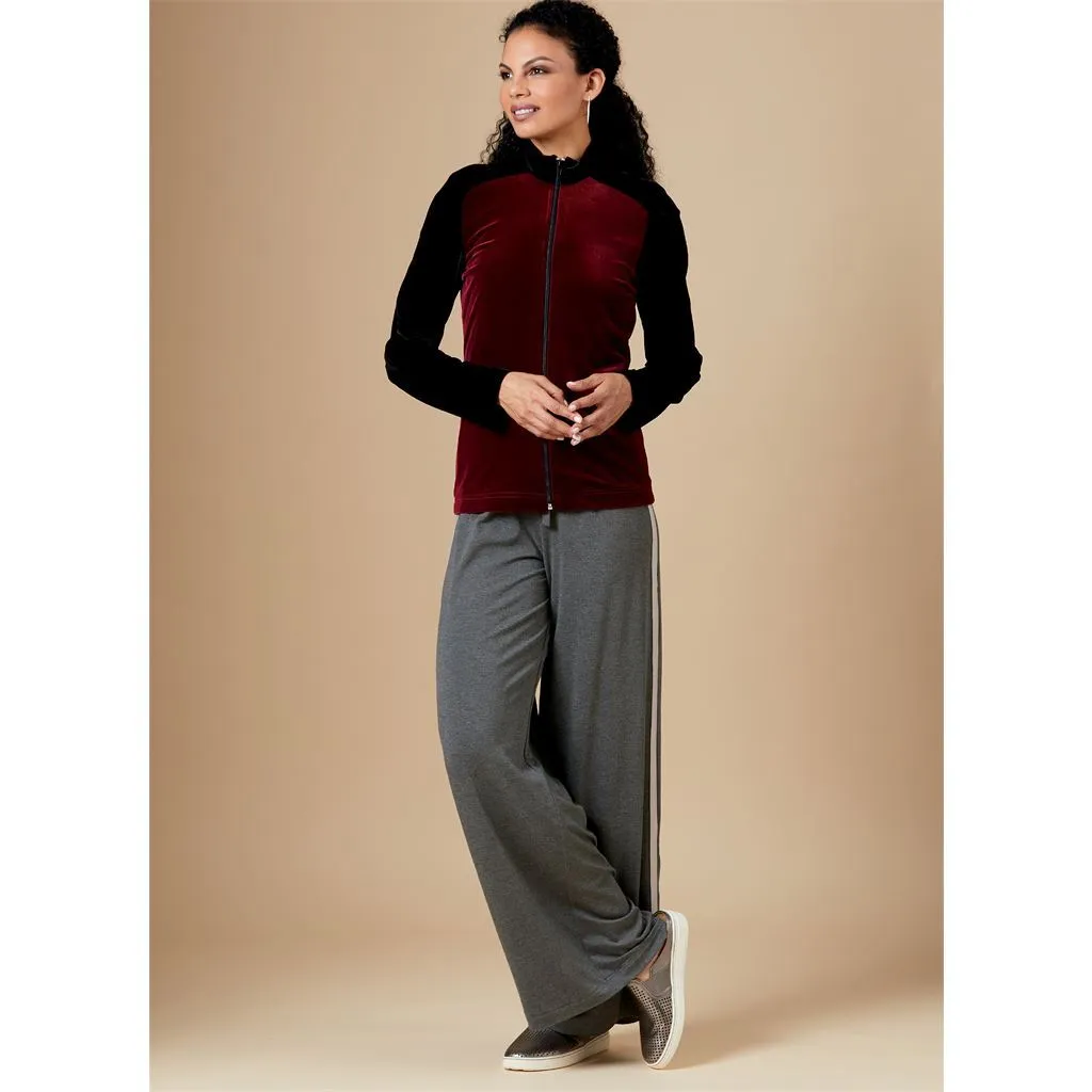 Butterick Pattern B6600 Misses' Jacket, Top, Dress, Jumpsuit and Pants