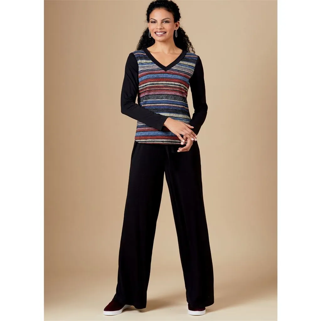 Butterick Pattern B6600 Misses' Jacket, Top, Dress, Jumpsuit and Pants