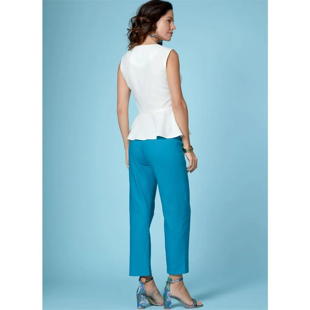 Butterick Pattern B6670 Misses' Top, Dress, Skirt and Pants