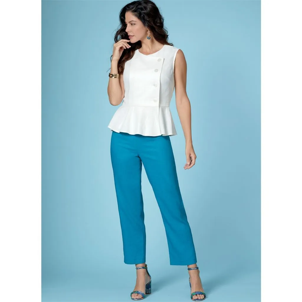 Butterick Pattern B6670 Misses' Top, Dress, Skirt and Pants