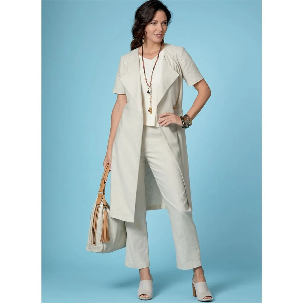 Butterick Pattern B6670 Misses' Top, Dress, Skirt and Pants