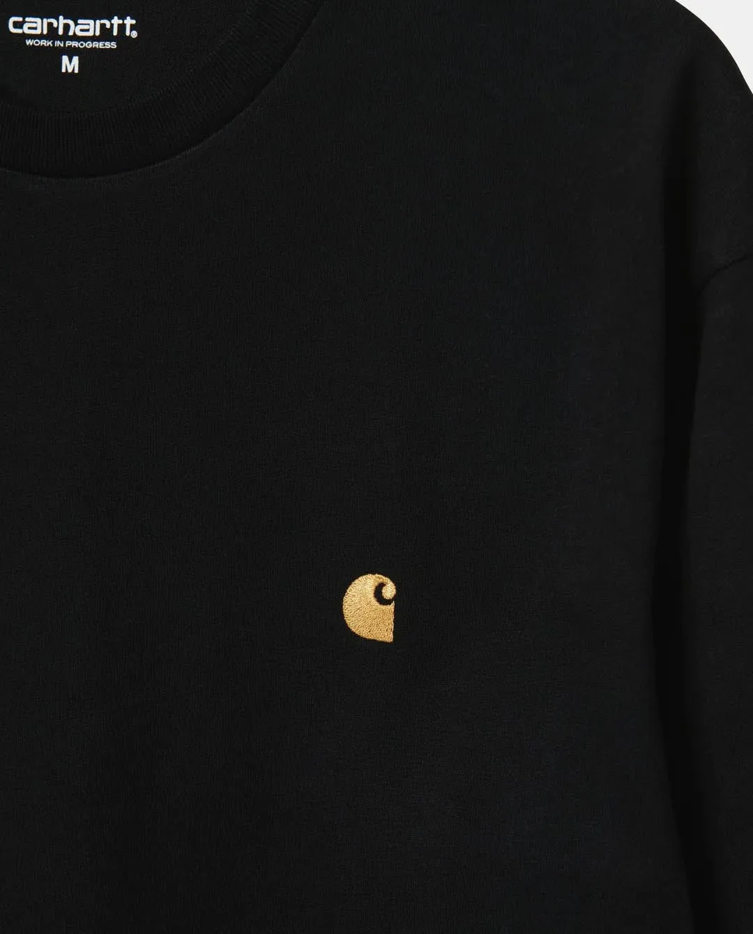 Carhartt WIP - LS Chase T-Shirt - Black/Gold