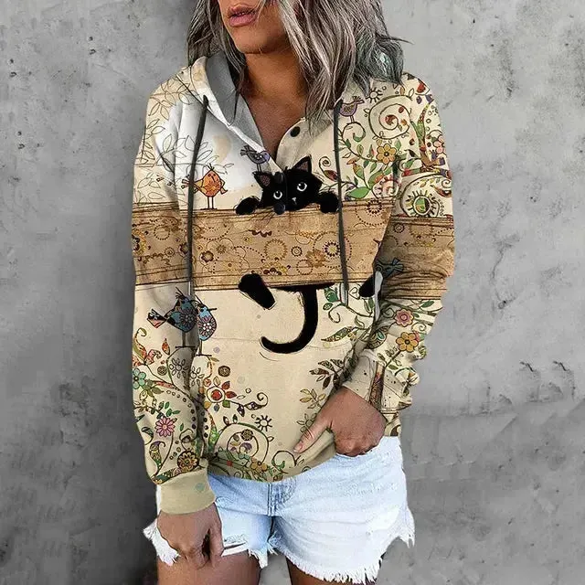 Casual Hoodies Women's Winter Essential with Pocket