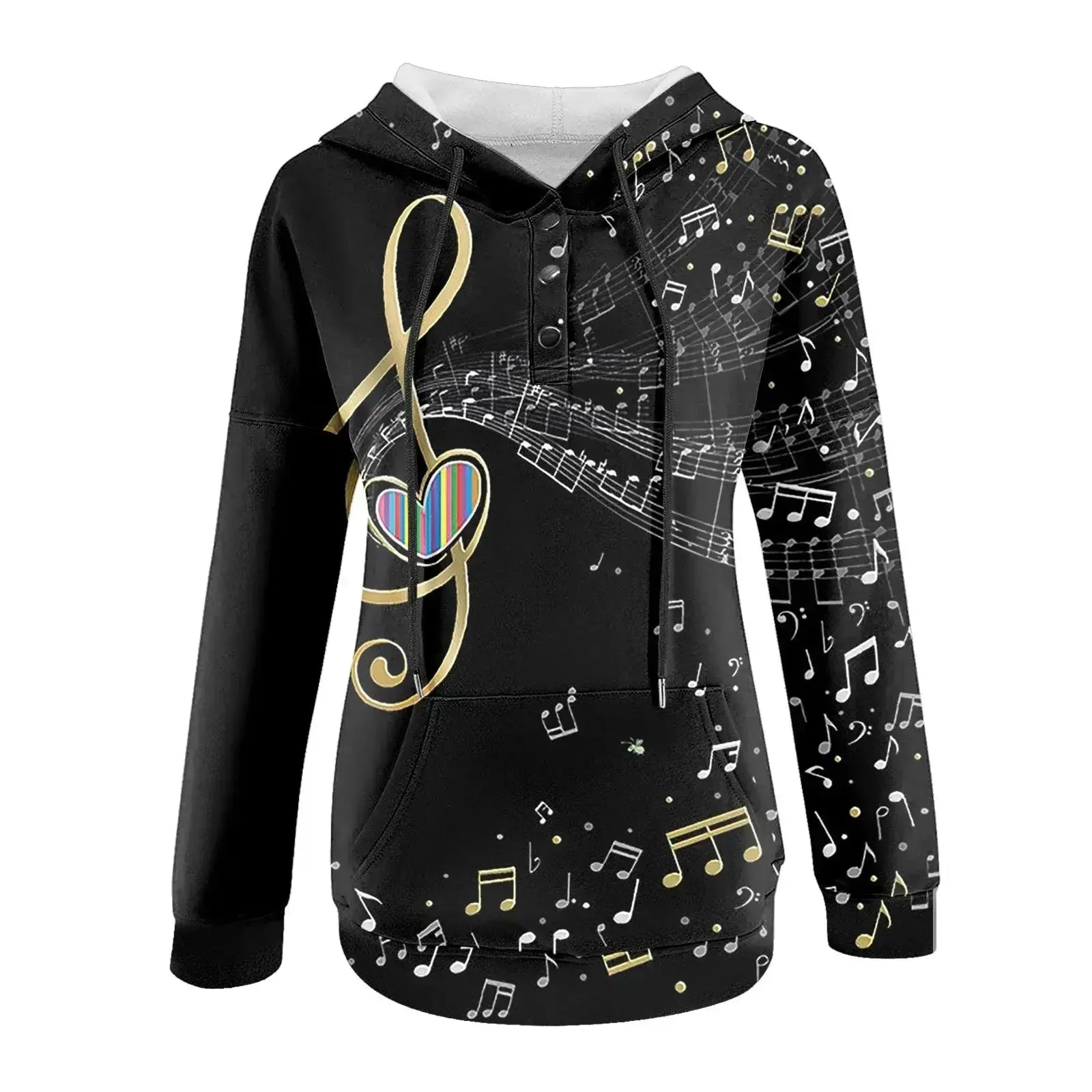 Casual Hoodies Women's Winter Essential with Pocket