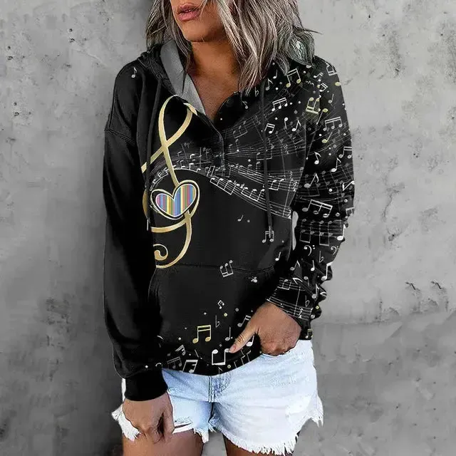 Casual Hoodies Women's Winter Essential with Pocket