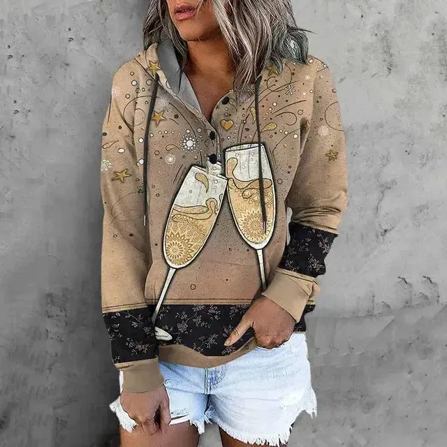 Casual Hoodies Women's Winter Essential with Pocket