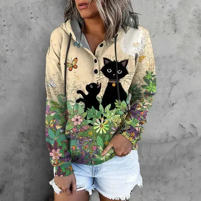 Casual Hoodies Women's Winter Essential with Pocket