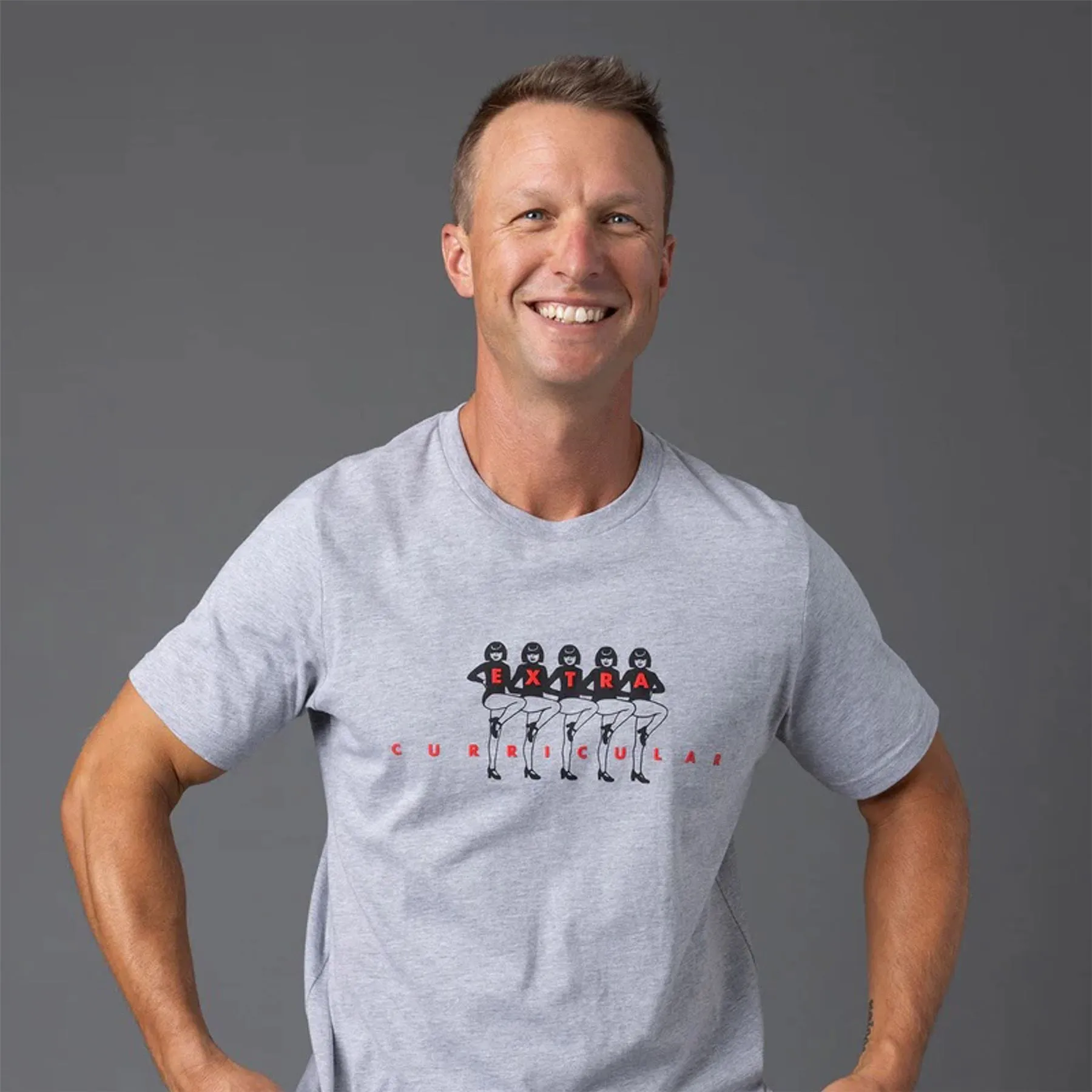 Coup Tee Heather Gray - W24