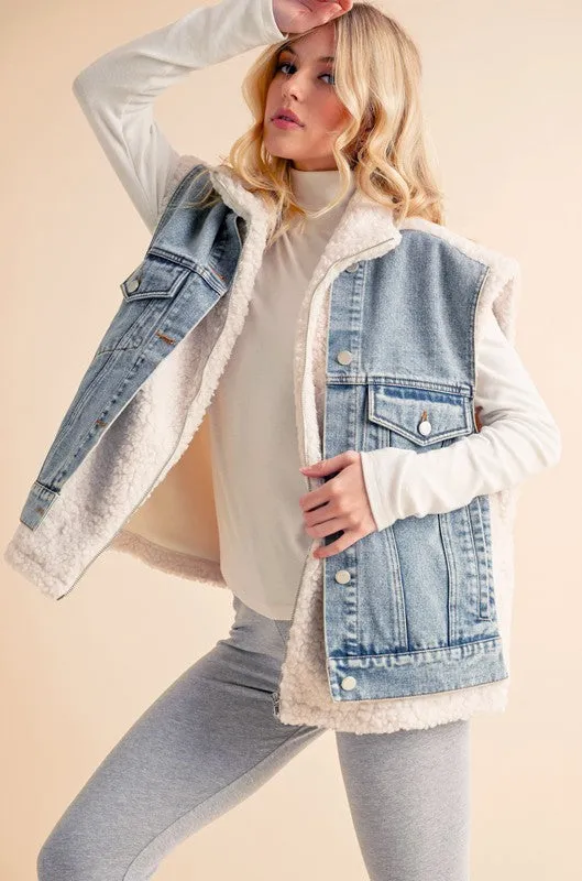 Delli denim vest