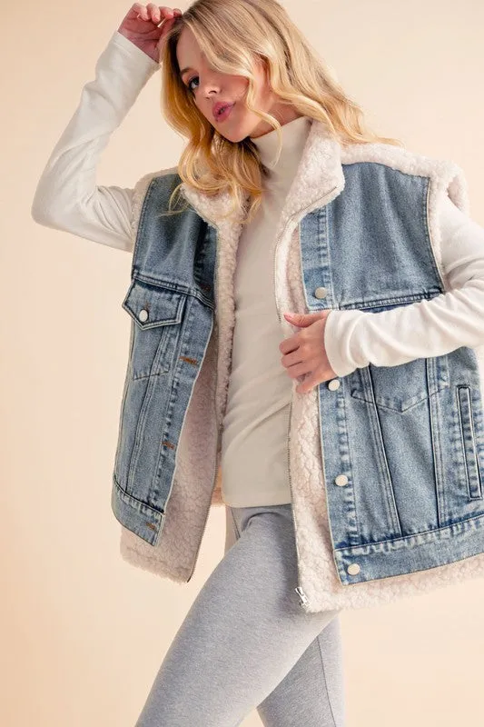Delli denim vest