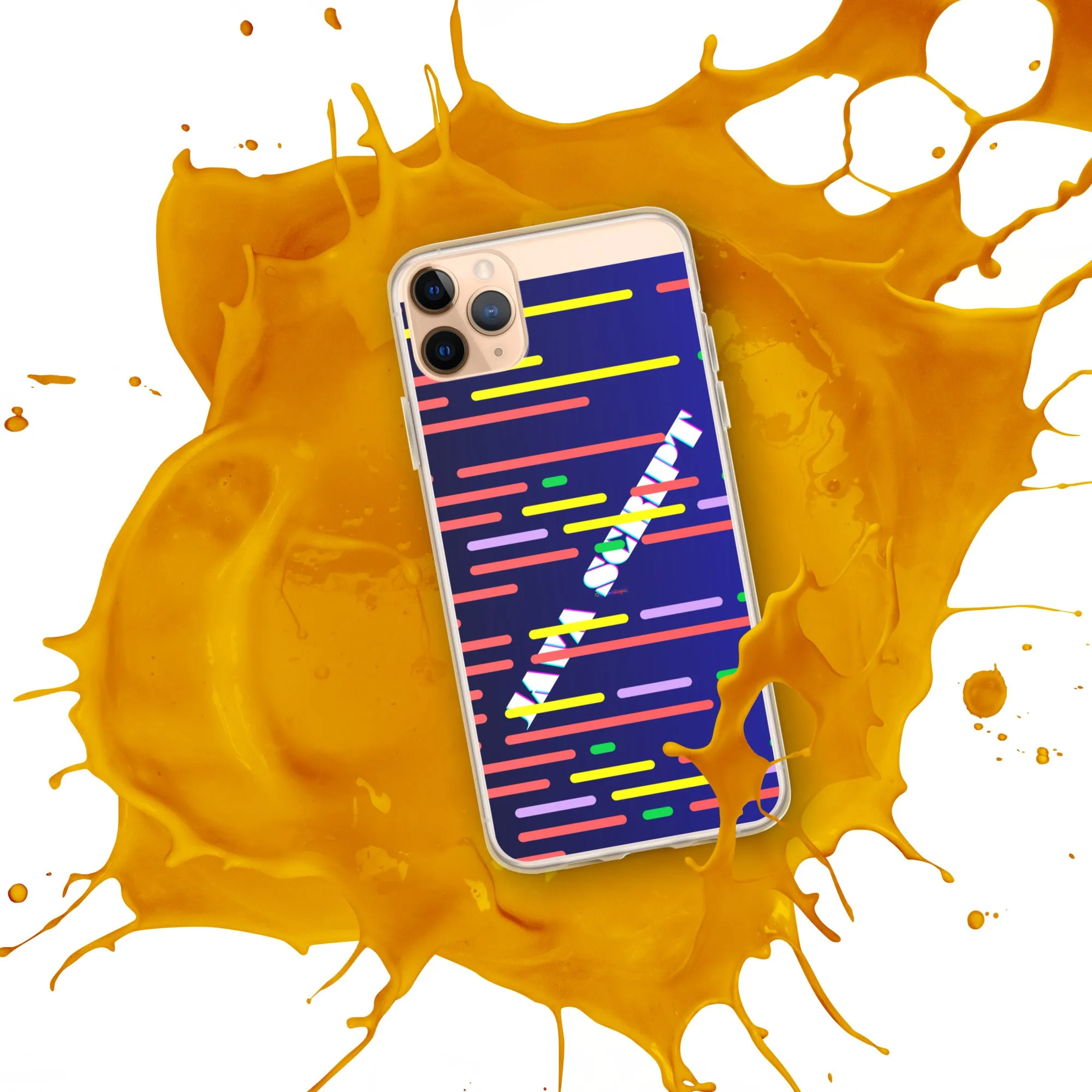 Digital Java Code Text. Computer Software , Java Scrip, CALMNESS DESIGNS,  Creative Designer's,  Clear Case for iPhone®