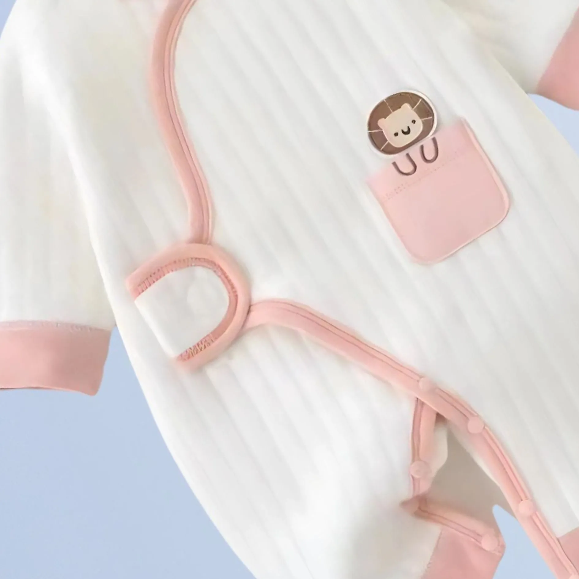 Easy Wear Little Lion Baby Girls And Boys Romper